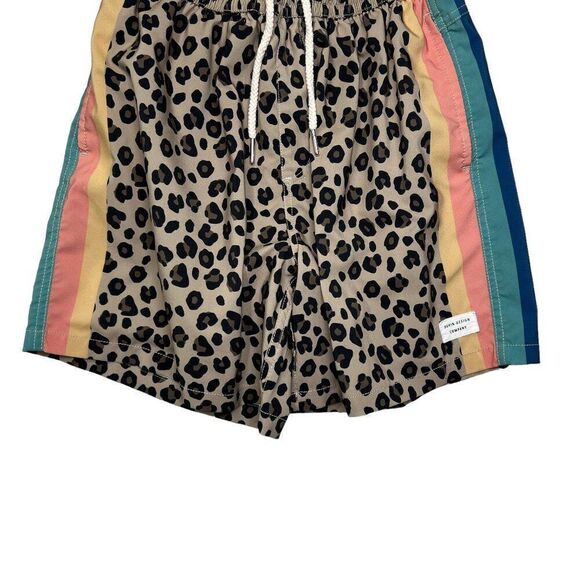 Duvin Boy's Cheetah Disco Swim Shorts - Picture 4 of 10